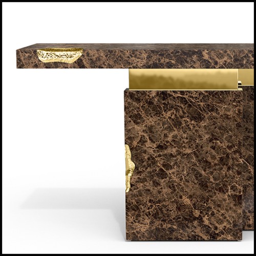 Console Table Luxury Art (Boca Do Lobo) - Majestic Brown