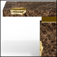 Console Table 145 - Majestic Brown - Finition soignée - Pacific Compagnie.