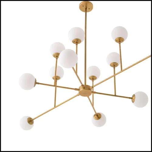 Lustre 24 - Aram - Luminaire de luxe - Pacific Compagnie.
