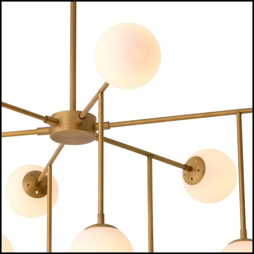 Lustre 24 - Aram - Cristal étincelant - Pacific Compagnie.