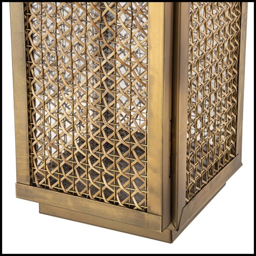 Photophore 24 - Festival S - Verre soufflé - Pacific Compagnie.