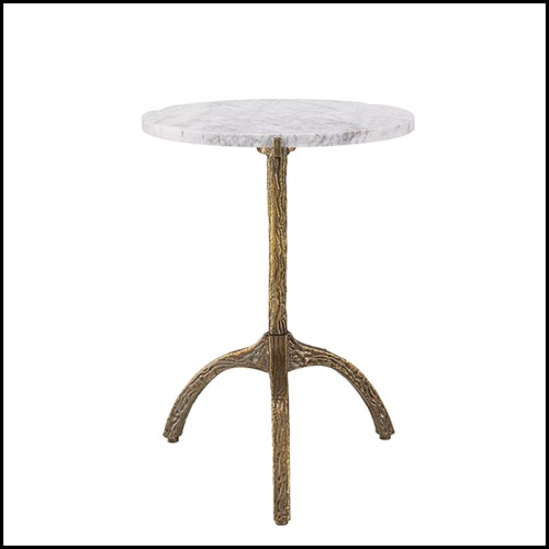 Cortina Oval Side Table - Eichholtz
