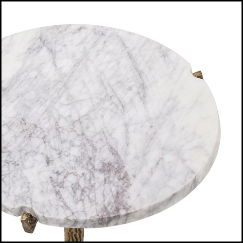 Cortina Oval Side Table - Eichholtz