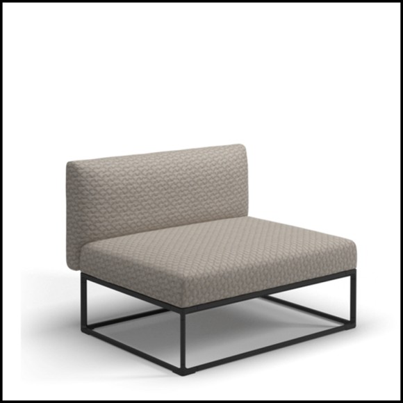 Module Central 45 - Maya | Module Central Gloster- Maya - Stylish garden furniture arrangement - Pacific Compagnie.
