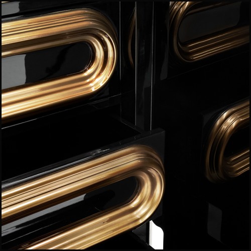 Cabinet Luxury Art (Boca Do Lobo) - Blocks Gold