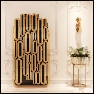 Armoire 145 - Blocks Gold - Rangement doré - Pacific Compagnie.