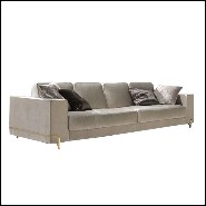 Canapé 39 - Oboé | Sofa 39- Oboé - Modern living room sofa, comfortable seating - Pacific Compagnie.
