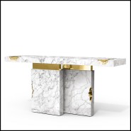 Console Table 145- Majestic White