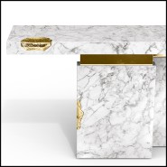 Table Console 145 - Majestic White - Style classique - Pacific Compagnie.