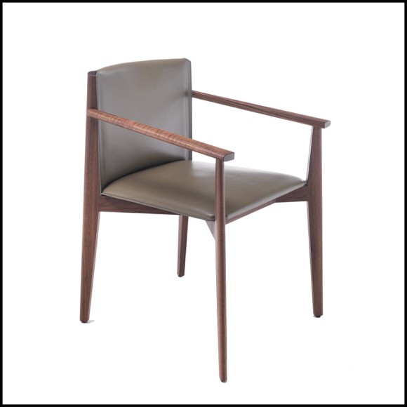Chair Porada - Olga Armrests and Leather