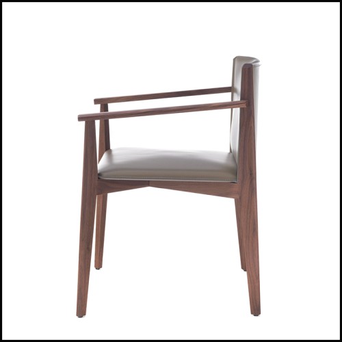 Chair Porada - Olga Armrests and Leather