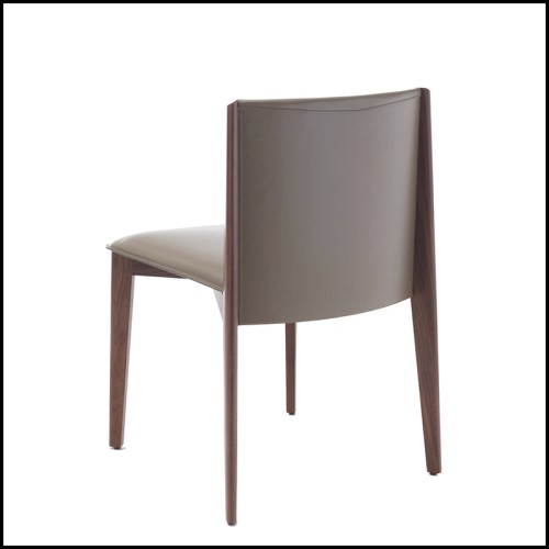 Chaise 163 - Olga Cuir - Confort et élégance - Pacific Compagnie.