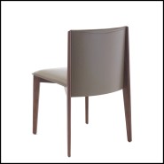 Chaise 163 - Olga Cuir - Confort et élégance - Pacific Compagnie.