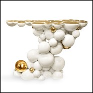 Console 145 - Spheres | Console Luxury Art (Boca Do Lobo)- Spheres - Elegant entrance console with sphere details - Pacific Comp