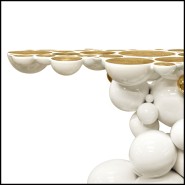 Console 145 - Spheres | Console Luxury Art (Boca Do Lobo)- Spheres - Exclusive luxury console with metallic spheres - Pacific Co