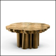 Coffee Table 145- Tresor Patinated Set of 3