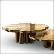 Table Basse 145 - Tresor Patinated Set de 3 - Table Basse 145- Tresor Patinated Set de 3, Tables basses patinées - Pacific Compa