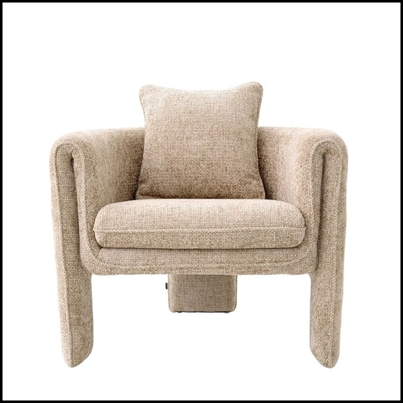 Chaise 24 - Toto | Chair Eichholtz- Toto - Modern chair design - Pacific Compagnie.