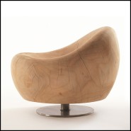 Fauteuil 154 - Bahamas Cedar Swivel - Moderne - Pacific Compagnie.