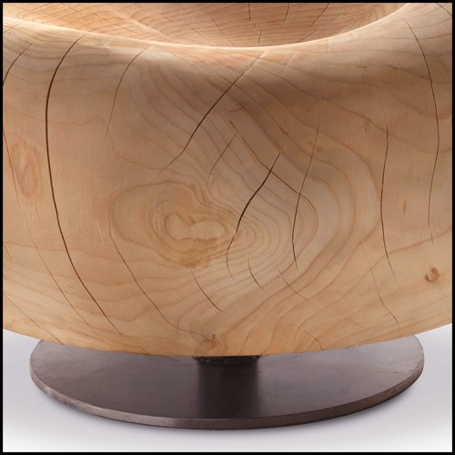 Fauteuil 154 - Bahamas Cedar Swivel - Comfy Swivel Armchair - Pacific Compagnie.