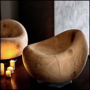 Fauteuil 154 - Bahamas Cedar Swivel - Cèdre - Pacific Compagnie.