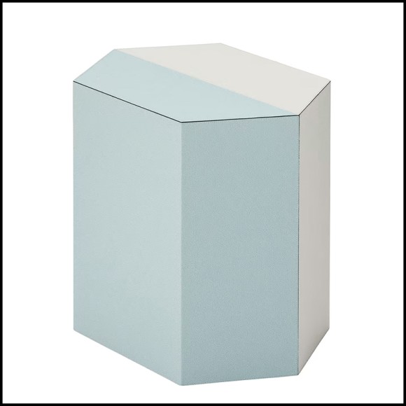 Tabouret 189- Edwin Bluesky White