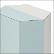 Tabouret 189 - Edwin Bluesky White - Moderne - Pacific Compagnie.