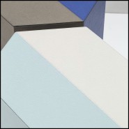 Tabouret 189 - Edwin Bluesky White - Assise - Pacific Compagnie.