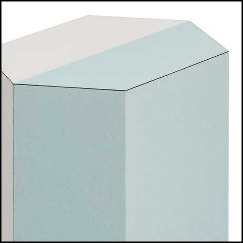 Stool GIOBAGNARA - Edwin Bluesky White