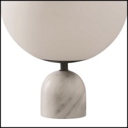 Lampe de Table 163 - Lio White Medium | Table Lamp Porada - Lio White Medium - White Lio Table Lamp - Pacific Compagnie.