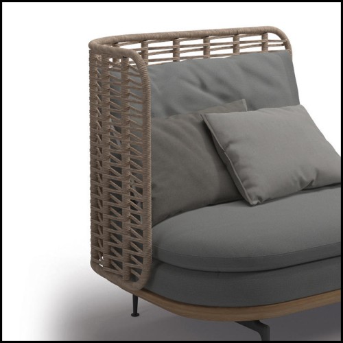 Chaise Gauche 45 - Mistral - Assise - Pacific Compagnie.