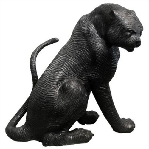 Sculpture 38-Panther Seated