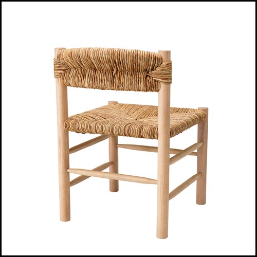 Chaise de repas 24 - Cosby - Side view, Cosby chair - Pacific Compagnie.