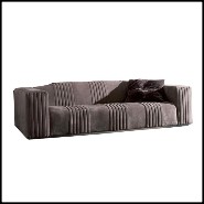 Sofa 3-4 seater upholstered with Cat B fabric 150-Cadillac
