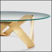 Table Basse 119 - Mobius - Métal brossé - Pacific Compagnie.