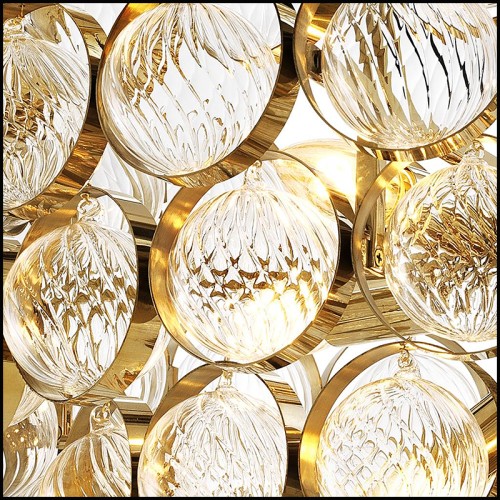 Lustre 24 - Opera - Reflets lumineux - Pacific Compagnie.