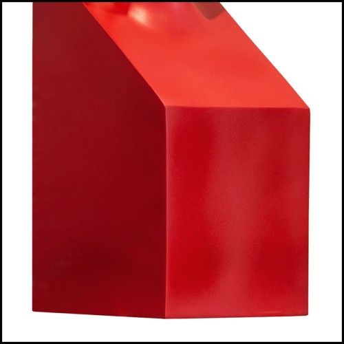 Sculpture Arteinmotion - Stacy Red Resin