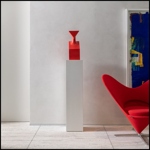 Sculpture Arteinmotion - Stacy Red Resin