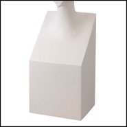 Sculpture 22 - Stacy White Resin - Décoration intérieure - Pacific Compagnie.