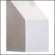 Sculpture 22 - Stacy White Resin - Résine blanche - Pacific Compagnie.