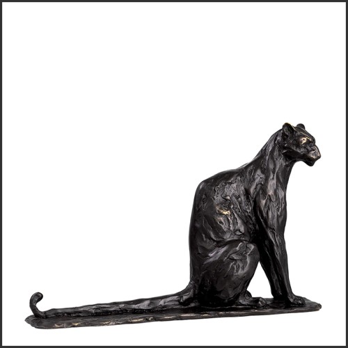 Sculpture 24- Sitting Panther