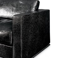 Canapé 150 - Cassandra - Structure bronze - Pacific Compagnie.