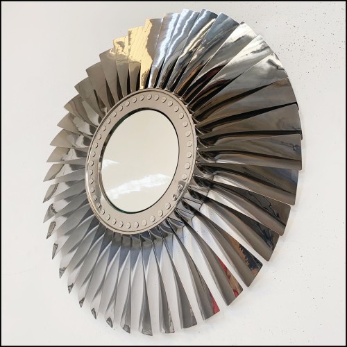 Miroir 22 - Boeing Turbine - Mirror with Boeing turbine design - Pacific Compagnie.