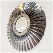 Miroir 22 - Boeing Turbine - Mirror with Boeing turbine design - Pacific Compagnie.