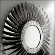 Miroir 22 - Boeing Turbine - Unique mirror featuring Boeing turbine shape - Pacific Compagnie.