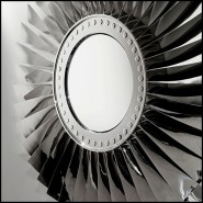 Miroir 22 - Boeing Turbine - Mirror with Boeing turbine pattern and sleek design - Pacific Compagnie.