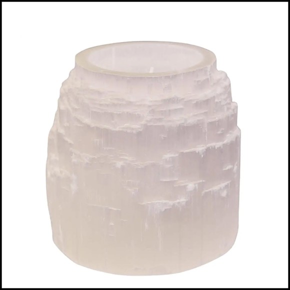 Bougeoir PC - Crystal Rock Medium - Pour bougie - Pacific Compagnie.