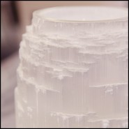 Bougeoir PC - Crystal Rock Medium - Lumière chaude - Pacific Compagnie.