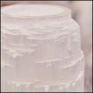 Bougeoir PC - Crystal Rock Medium - En cristal brut - Pacific Compagnie.