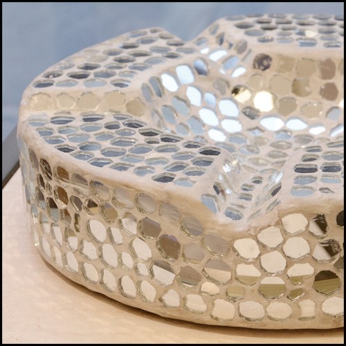 Cendrier PC - Facets Clear - Pour terrasse - Pacific Compagnie.